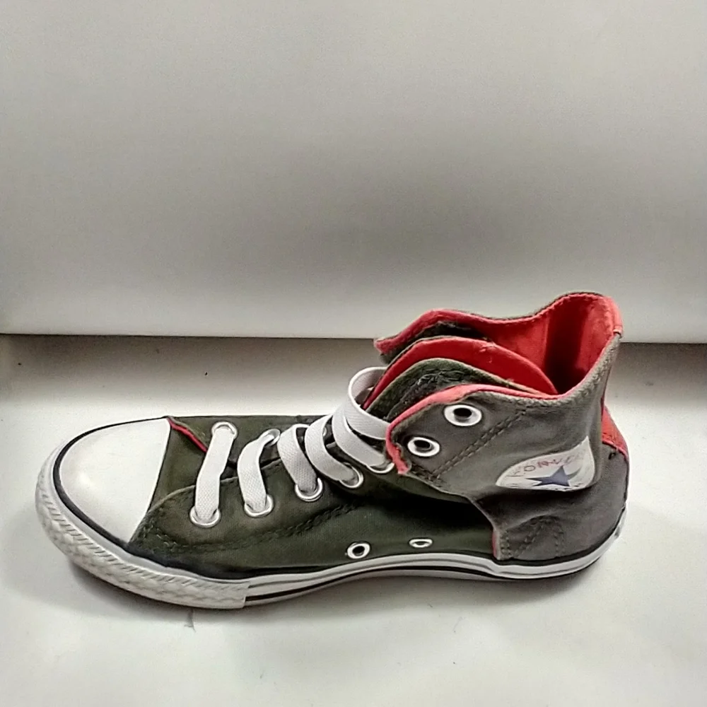 Converse Chuck Taylor All Star Green Easy Sneakers Kid's sz 3.